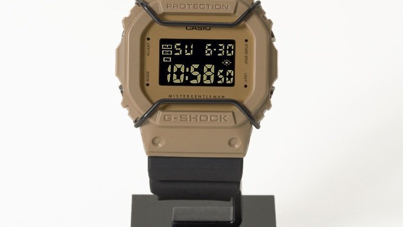 G-SHOCK×ミスター・ジェントルマンのコラボウォッチが誕生 G-SHOCK×ミスター・ジェントルマンのコラボウォッチが誕生