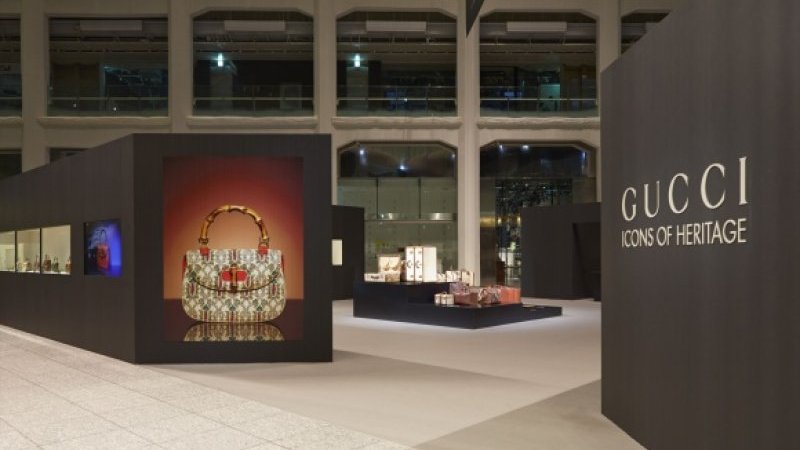 グッチの歴史を辿る『ICONS OF HERITAGE - 受け継がれるアイコン』展に