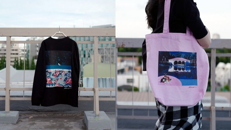 世代を超えて愛されてきた永井博のイラストが、数量限定でTシャツと