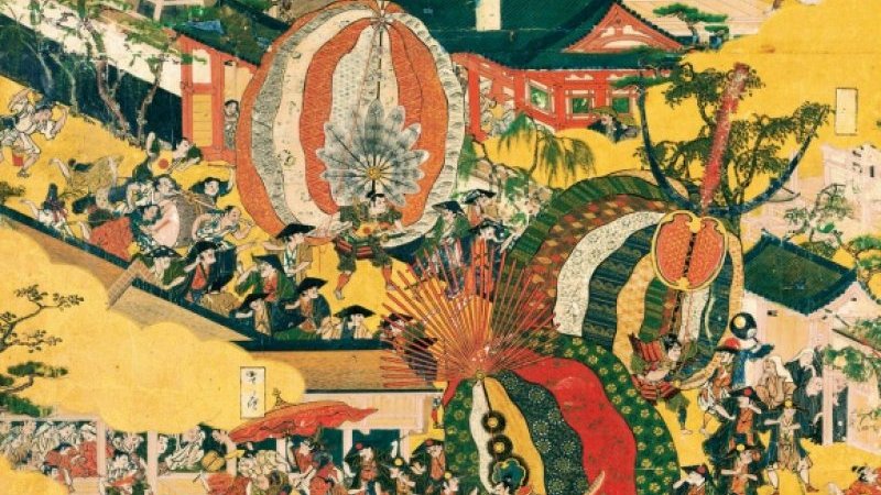 狩野永徳《上杉本洛中洛外図屏風》 金雲に輝く名画の謎を読む