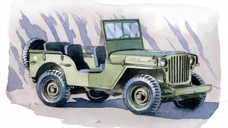 戦場で鍛えられた走破性能をもつ、史上最強の4輪駆動車。【名車の