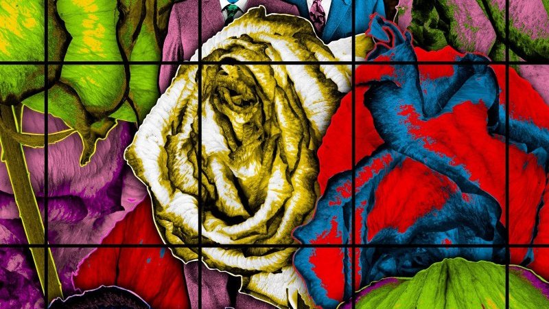 現代美術家『ギルバート＆ジョージ』日本未流通 展示ポスター/アート