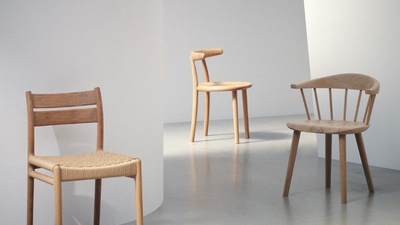 ウッドユーライクカンパニー　チェア 華麗な再構築を遂げたウッドユウライクカンパニーが、有機的で軽やかな