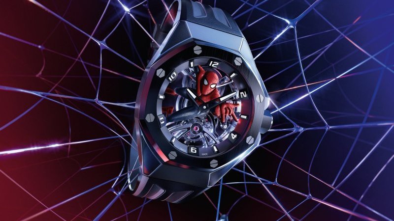 スパイダーマンを腕の中に!? オーデマ ピゲとマーベルのコラボを祝した
