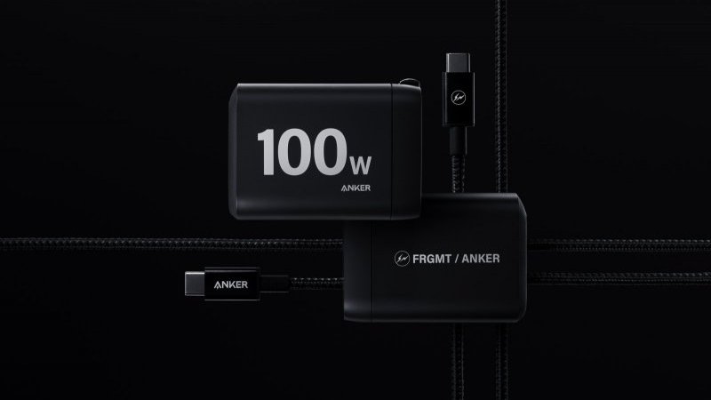 充電器もファッションの一部に！ 藤原ヒロシとAnkerがコラボした限定