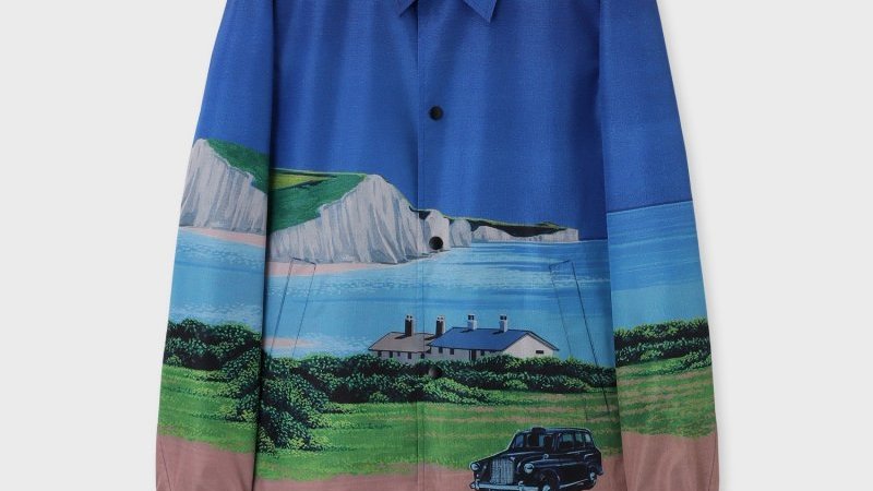 新品 永井博 × ポールスミス 直筆サイン ポスター ② Paul Smith 永井博 直筆サイン入り ポスター 描き下ろし 数量