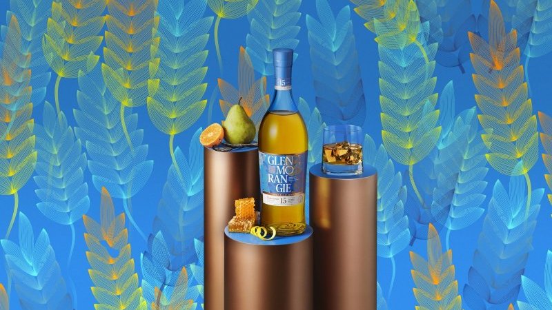 グレンモーレンジィの畑で収穫された大麦のみを使った、「カドボール