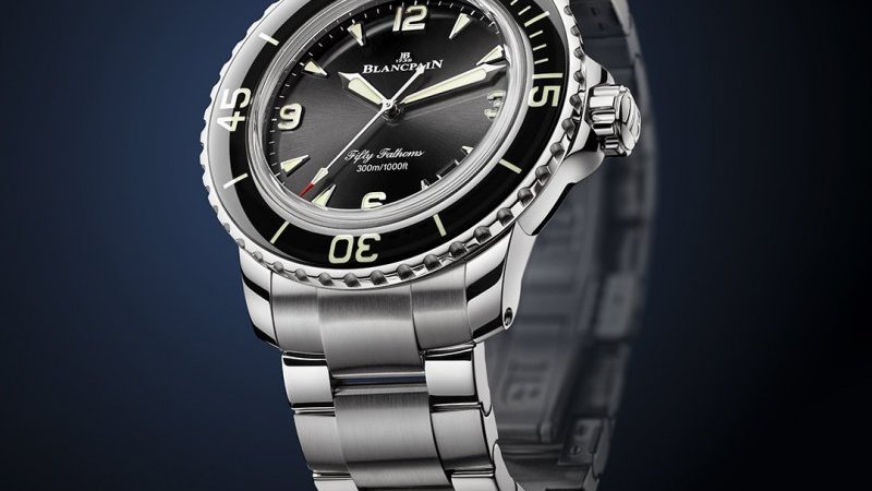 【美品】フランス海軍 フィフティファゾムス 機械式レプリカ時計 新品]フランス海軍 フィフティファゾムス 機械式レプリカ時計