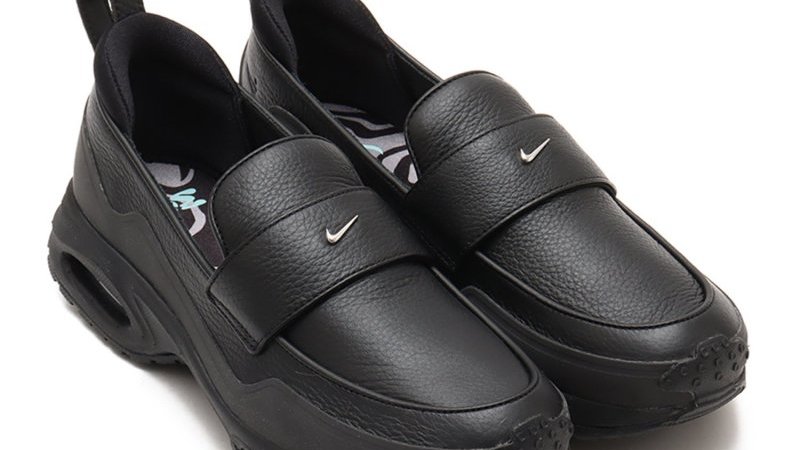 Nike ブラックレザー ローファー ナイキがローファー型スニーカーを発売、エア マックスのソール