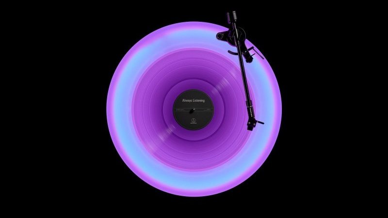 音が多彩な光に変えるターンテーブル。「Aʼ Design Award 2025