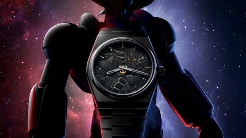 ティソ×永井豪】宇宙の深淵を感じるフルブラック仕様のコラボ、「PRX