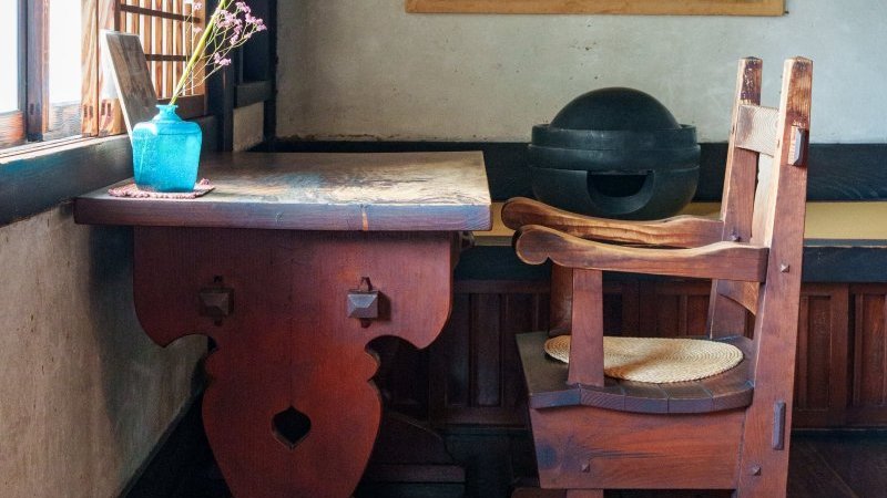 河井寛次郎記念館の木彫刻と暮らし