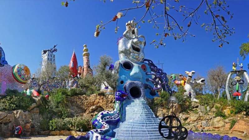 トスカーナにつくられた“もうひとつのグエル公園”】フランス人
