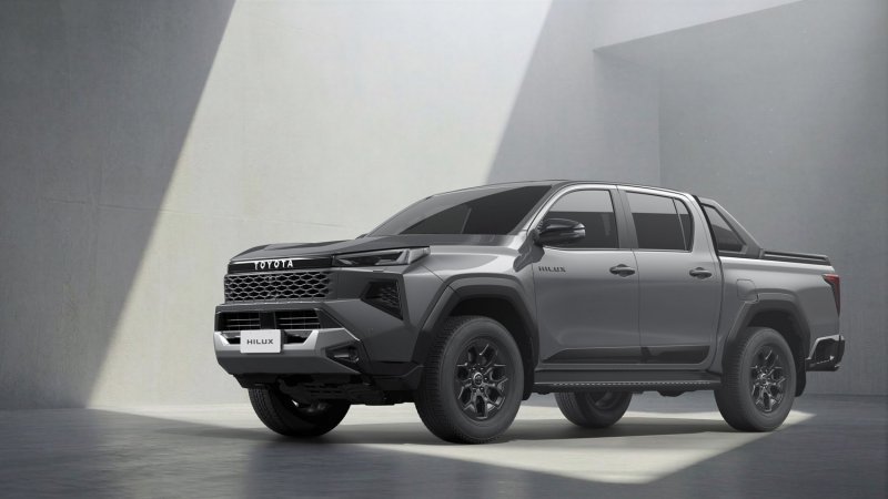 新型トヨタ ハイラックス】力士の立ち合いから着想した新デザイン