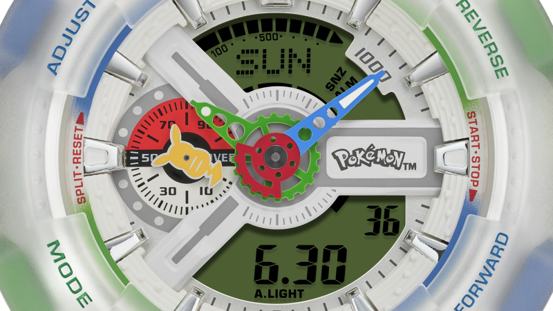 ポケモン × G-SHOCK】30匹のポケモンが集結、30周年記念の特別モデルが