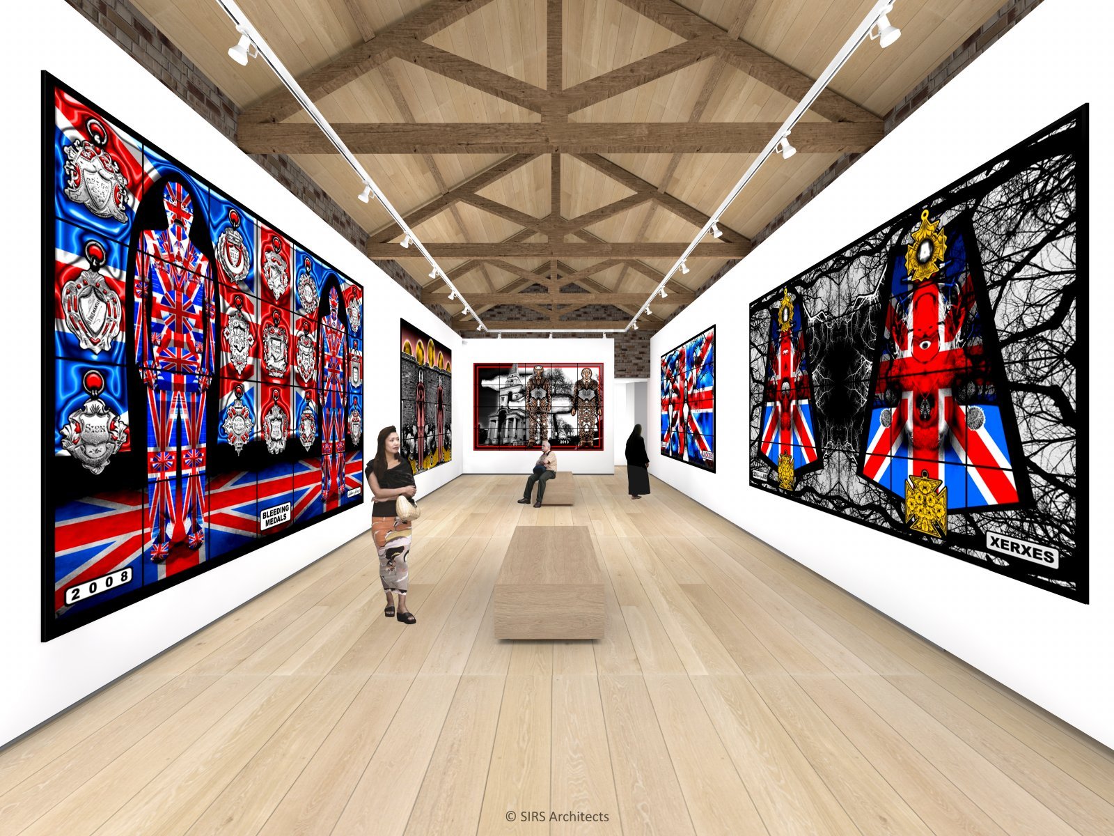 4-© SIRS Architects-The Gilbert and George Centre - 1st Floor Exhibition Space.jpg