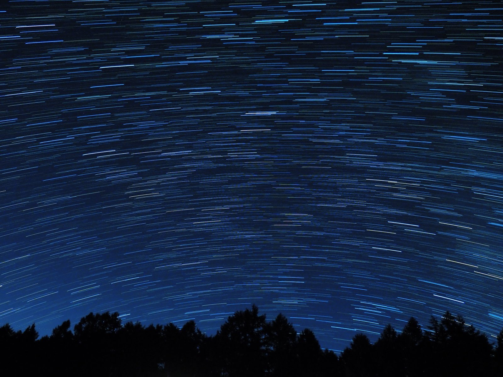 ライブコンポジットによる星景写真