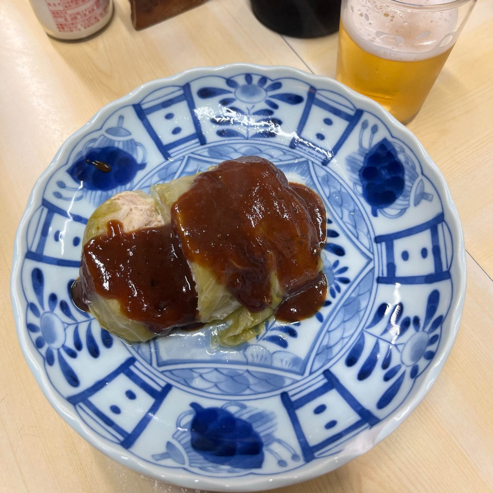 自由軒のロールキャベツ