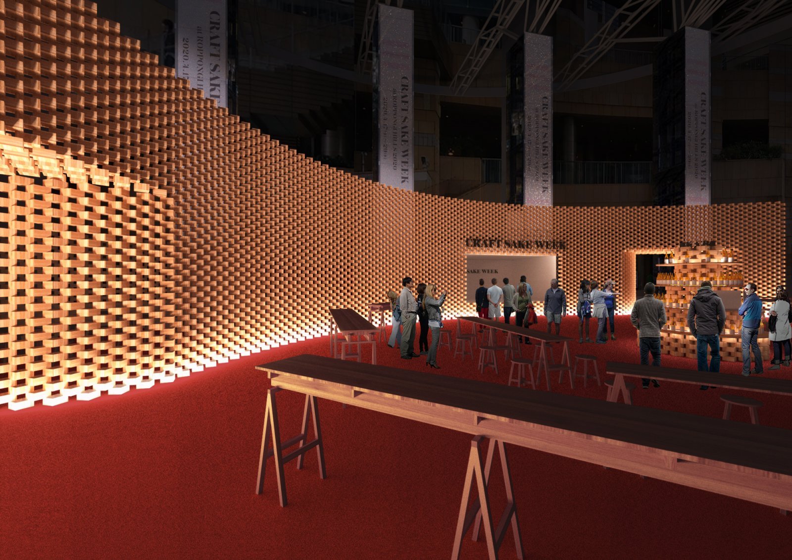 1. (C)Atelier Tsuyoshi Tane Architects_craft sake week 2023 at roppongi hills_image.jpg