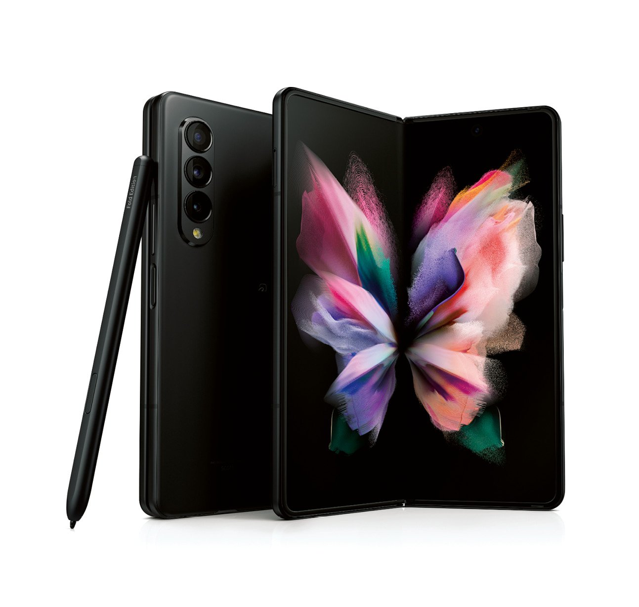 即日発送 【美品】Galaxy Fold 初代 AU版 シムフリー 純正レザーケース