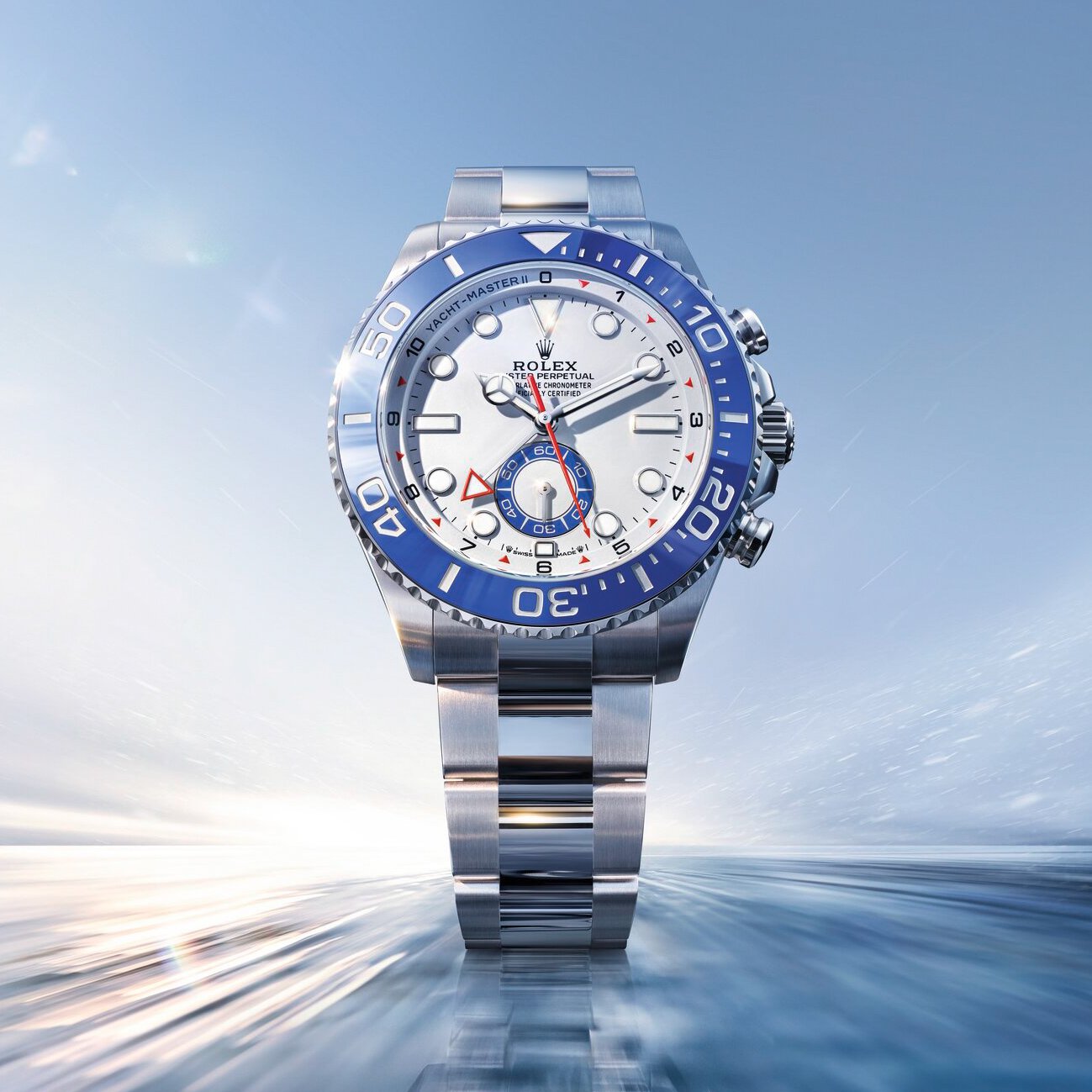Rolexの腕時計「オイスター パーペチュアル ヨットマスター Ⅱ」の写真