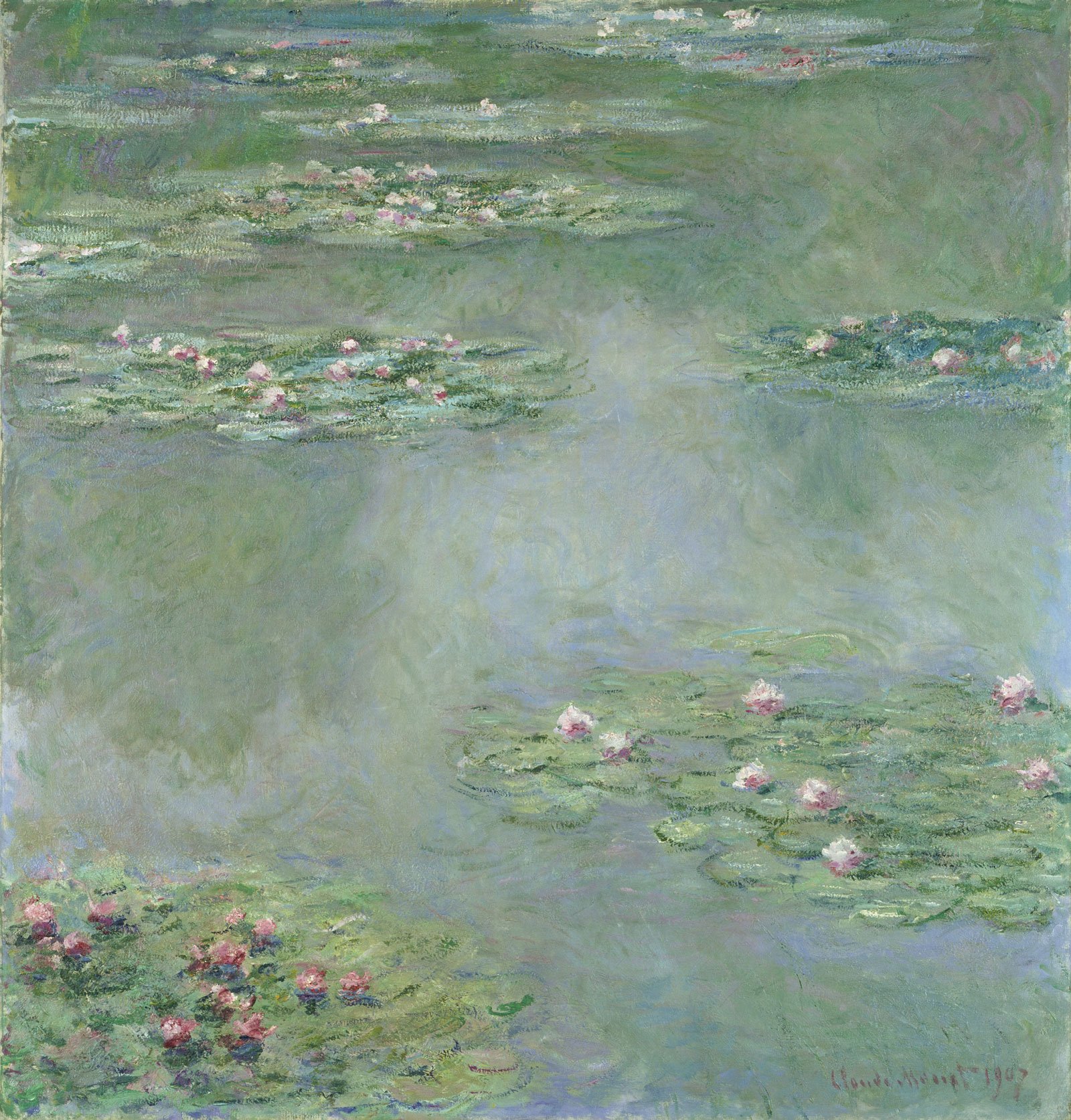 クロード・モネ《睡蓮の池》1899年、ポーラ美術館.jpg