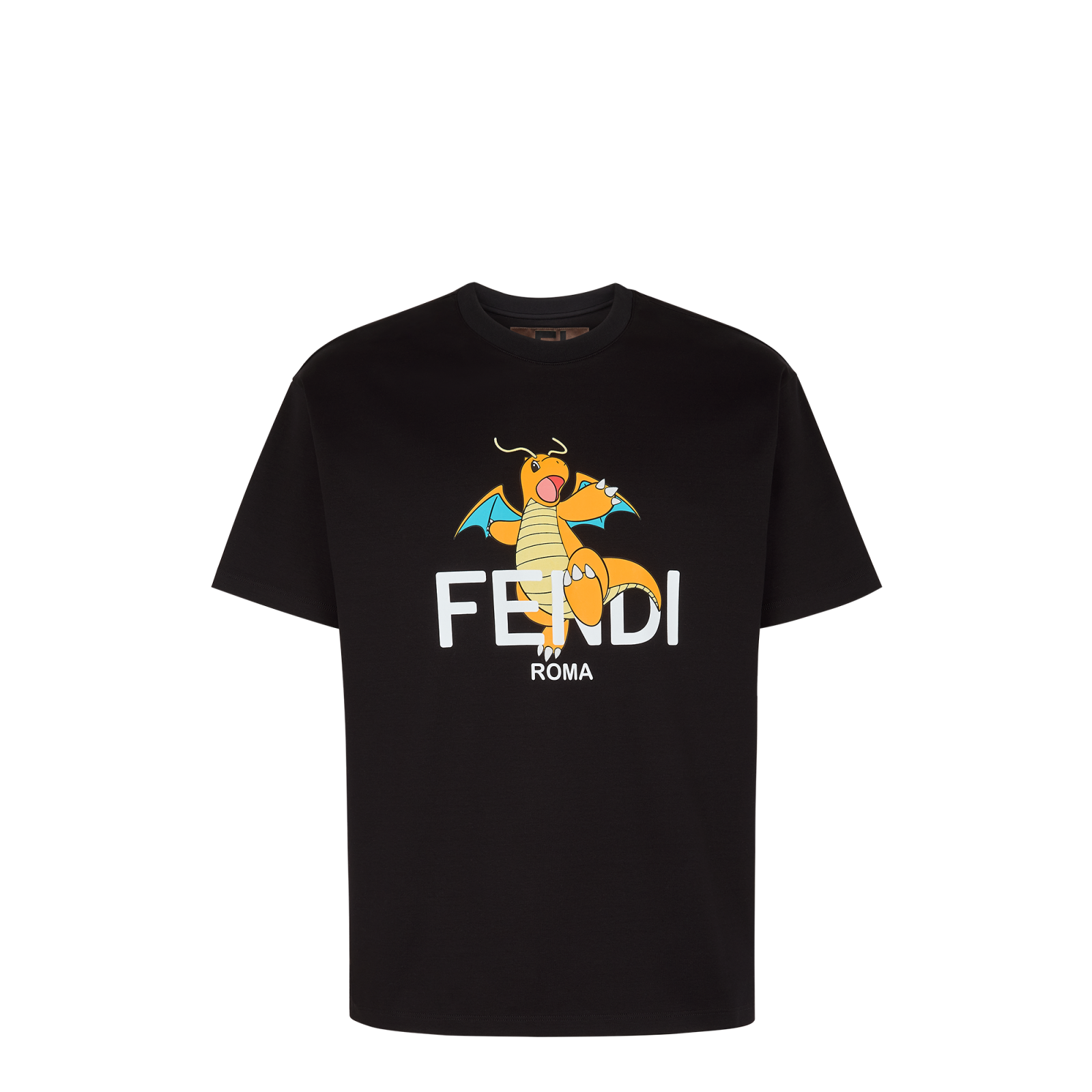 FENDI x FRGMT x POKÉMON_RTW_T-Shirt Black Dragonite.png