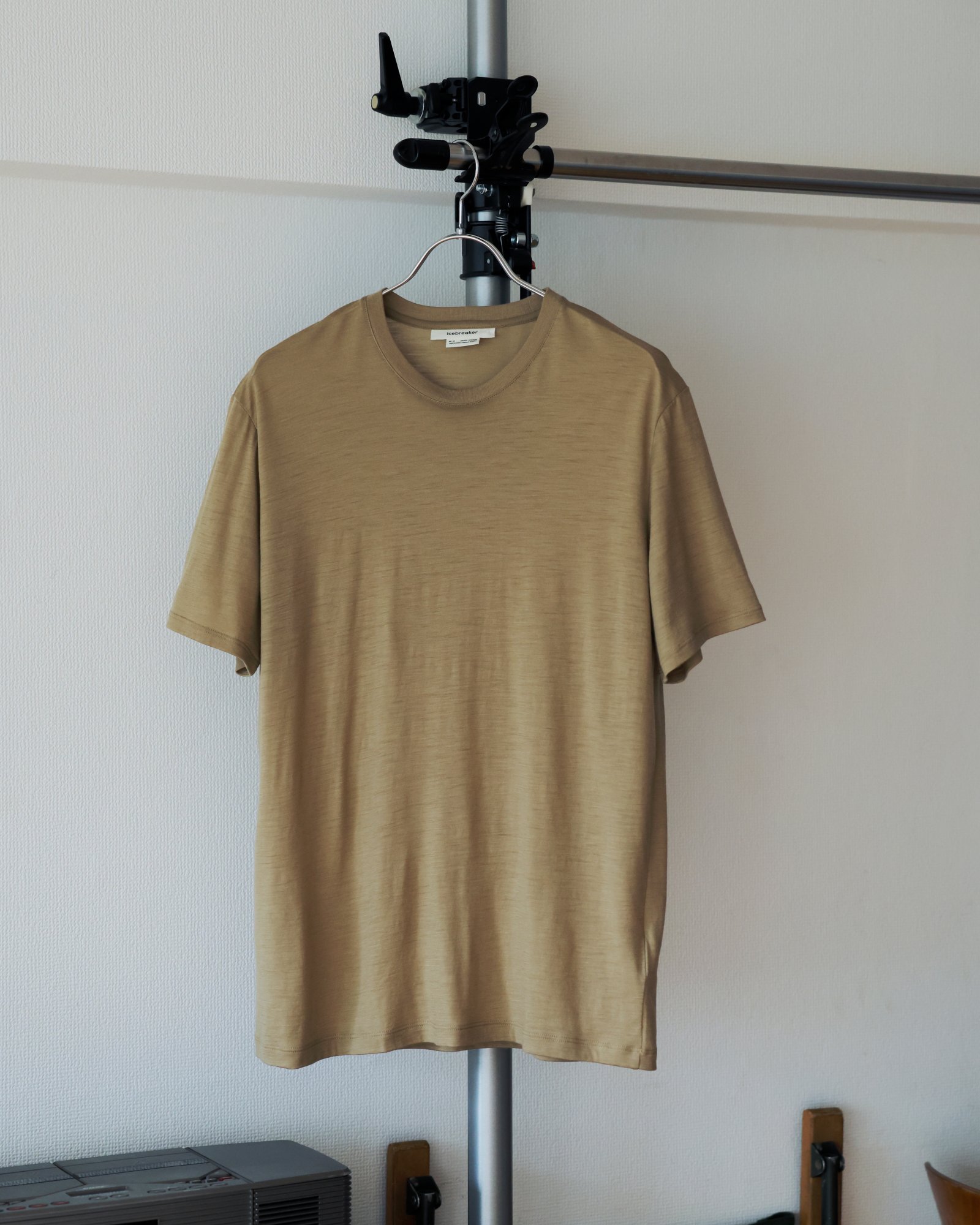 アイスブレーカーのメリノウールTシャツ