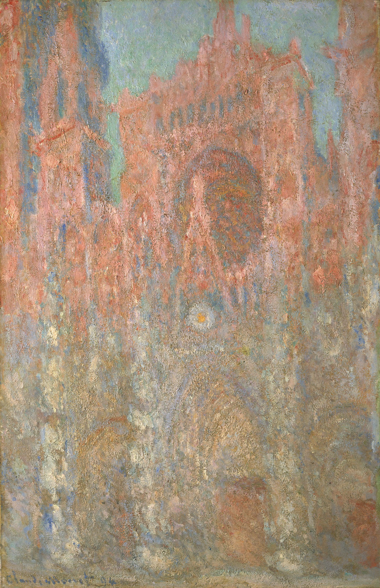 クロード・モネ《国会議事堂、バラ色のシンフォニー》1900年、ポーラ美術館.jpg