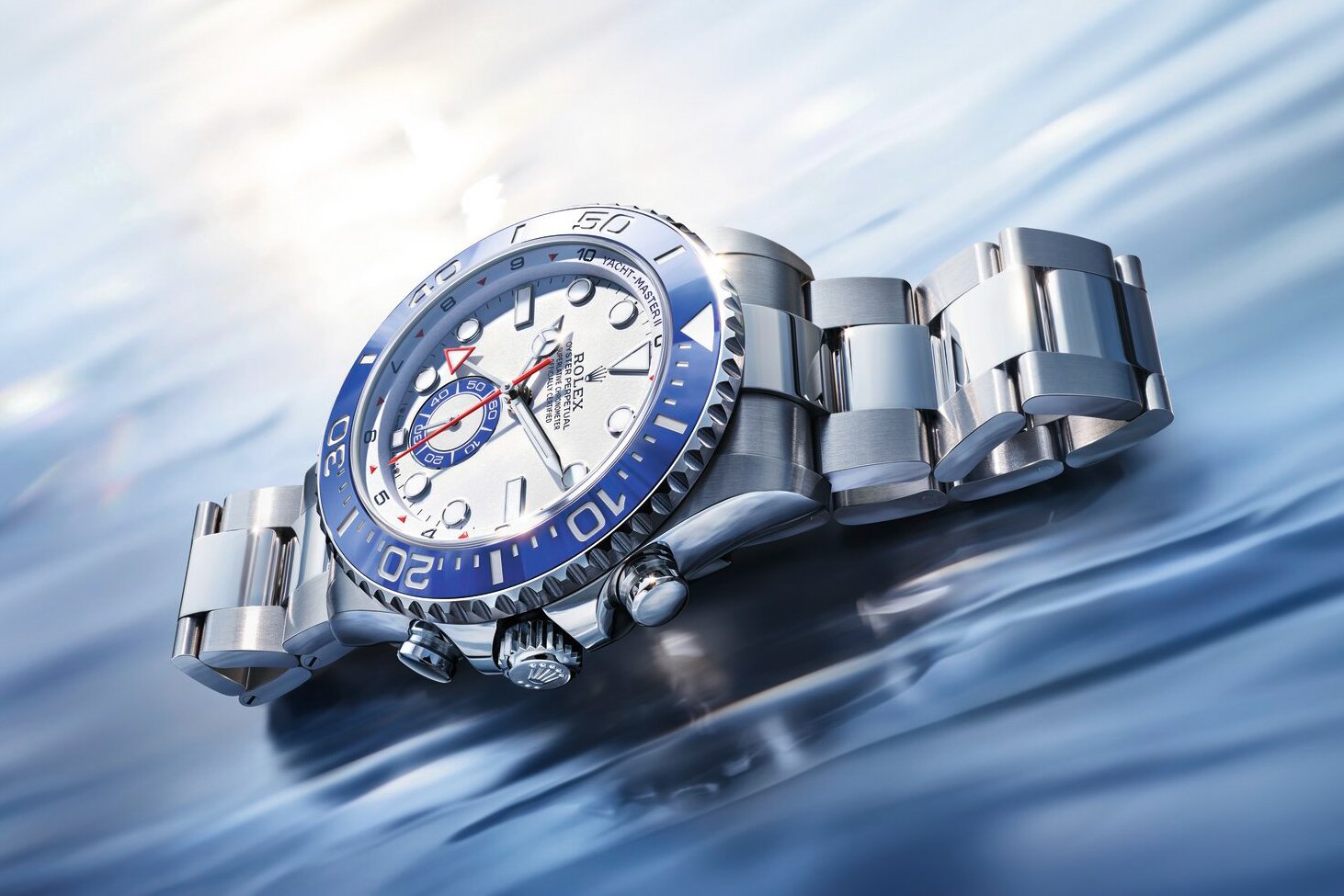 Rolexの腕時計「ヨットマスター Ⅱ」の写真