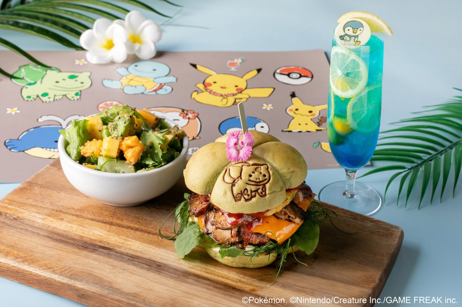 フシギダネのトロピカルバーガー セット.jpg