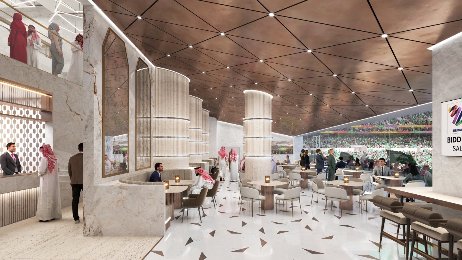 内観　Populous_King Fahad Sports City Stadium - VIP Hospitality 1.jpg