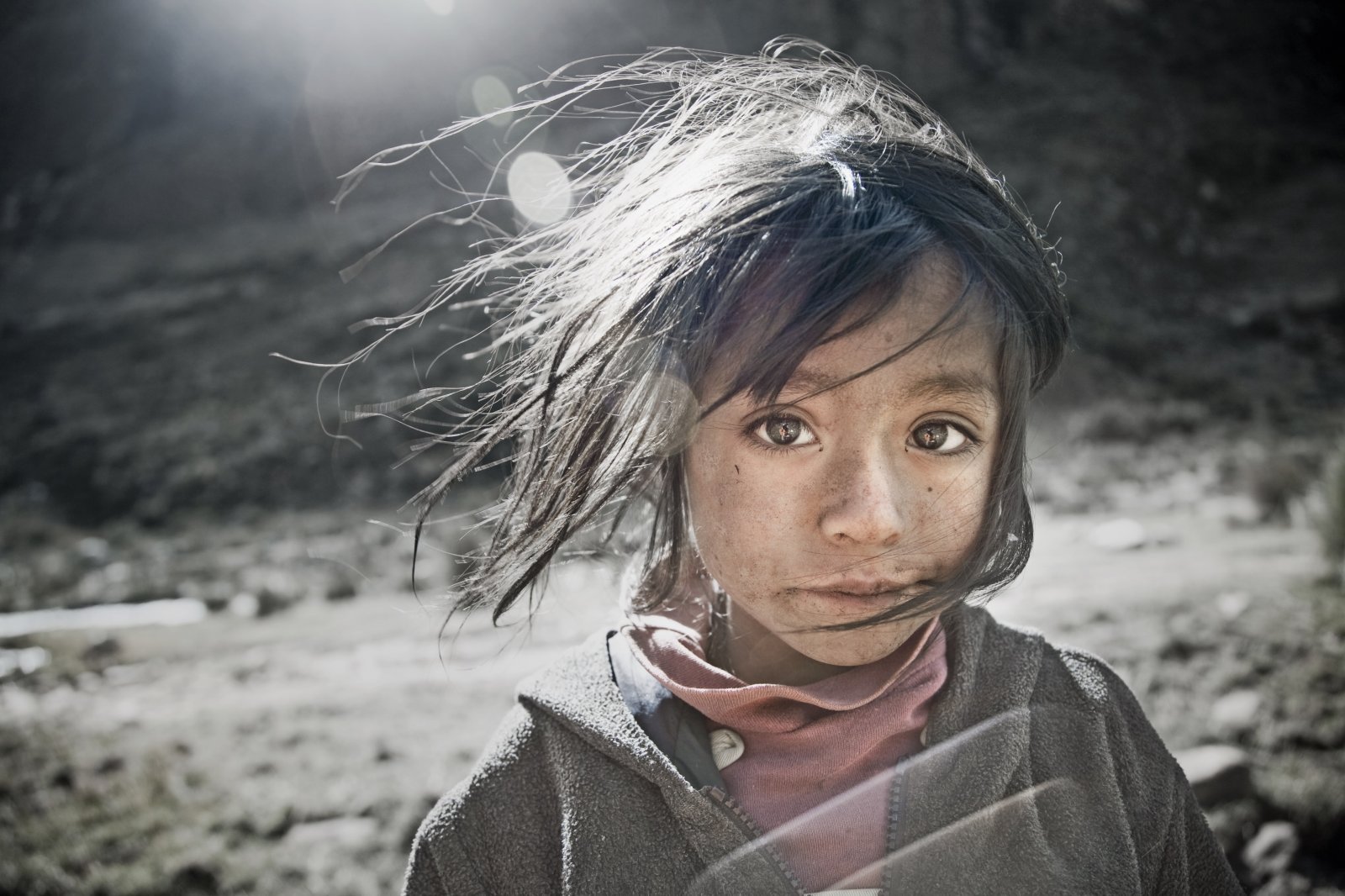 IMAGE 5 2006 - Portrait of young Quecha girl, Santa Cruz Valley, Cordillera Blanca, Peru.jpg